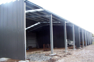 Machine | Open Gable | Sided Farm Sheds